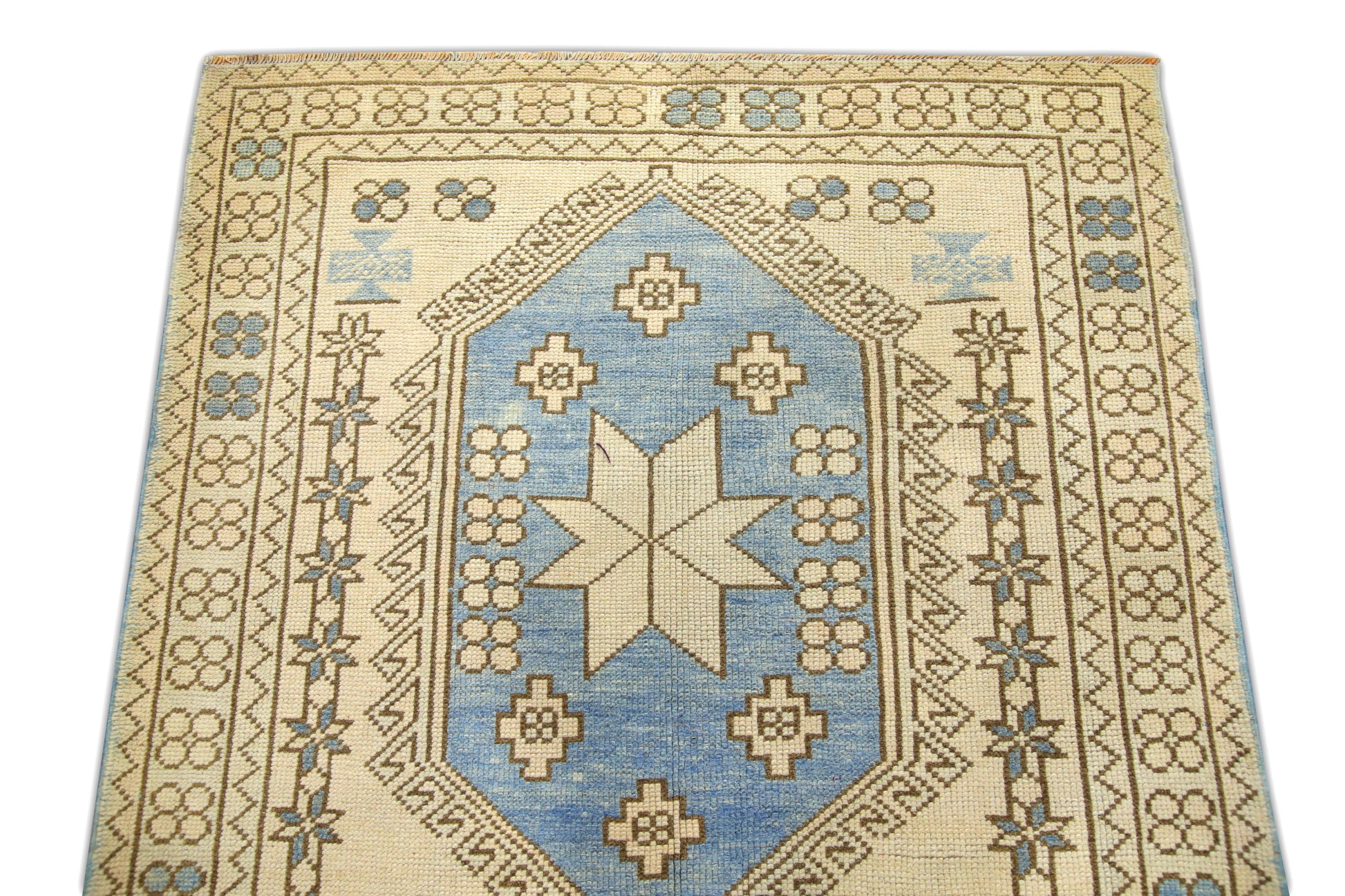 Turkish Vintage Anatolian Rug  4' x 6'5" #5006