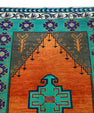 Turkish Vintage Anatolian Rug  3'11" x 6'7" #6448