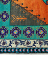 Turkish Vintage Anatolian Rug  3'11" x 6'7" #6448