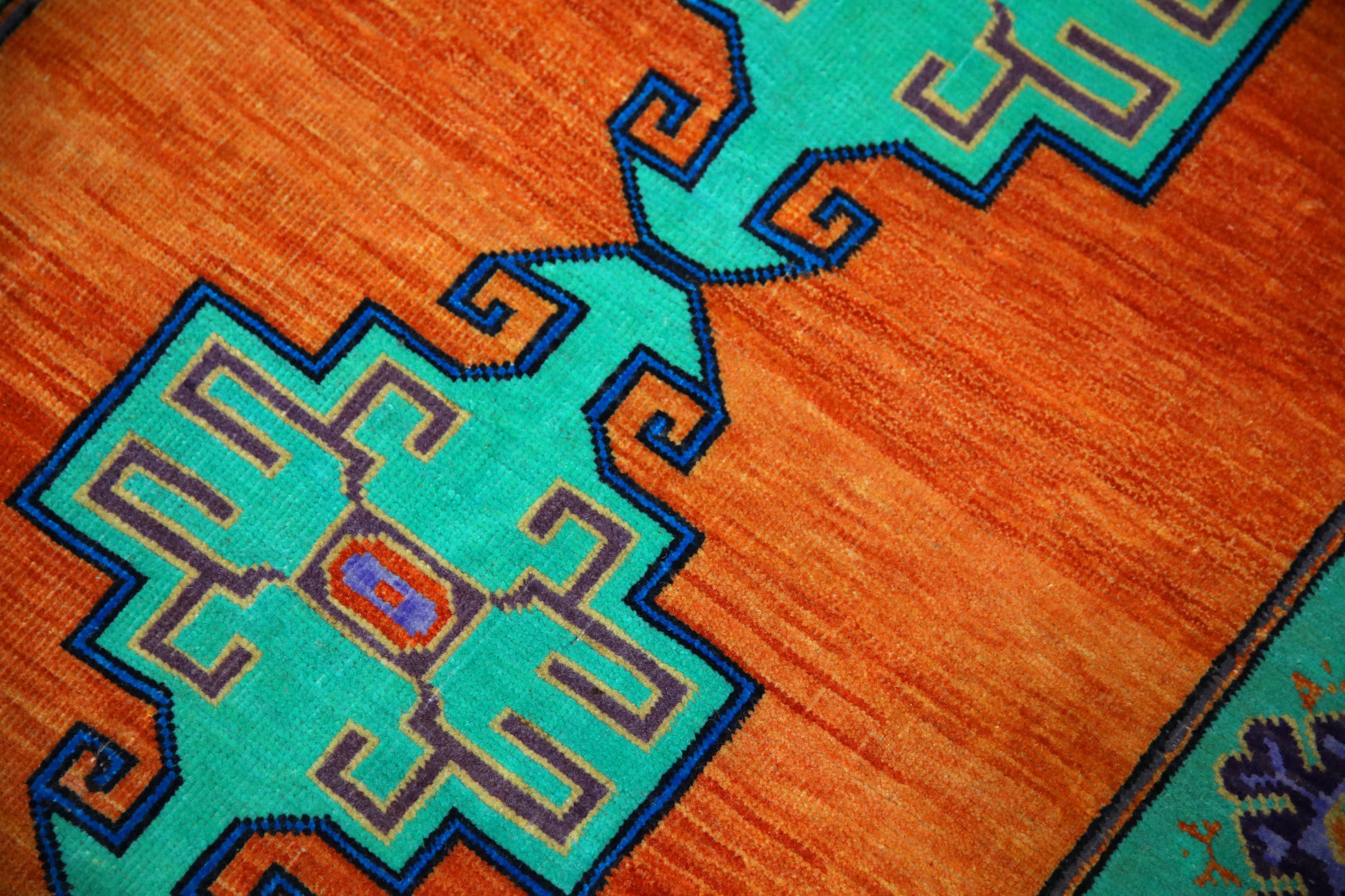 Turkish Vintage Anatolian Rug  3'11" x 6'7" #6448