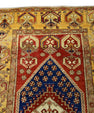 Turkish Vintage Anatolian Rug  3'7" x 6'5" #96