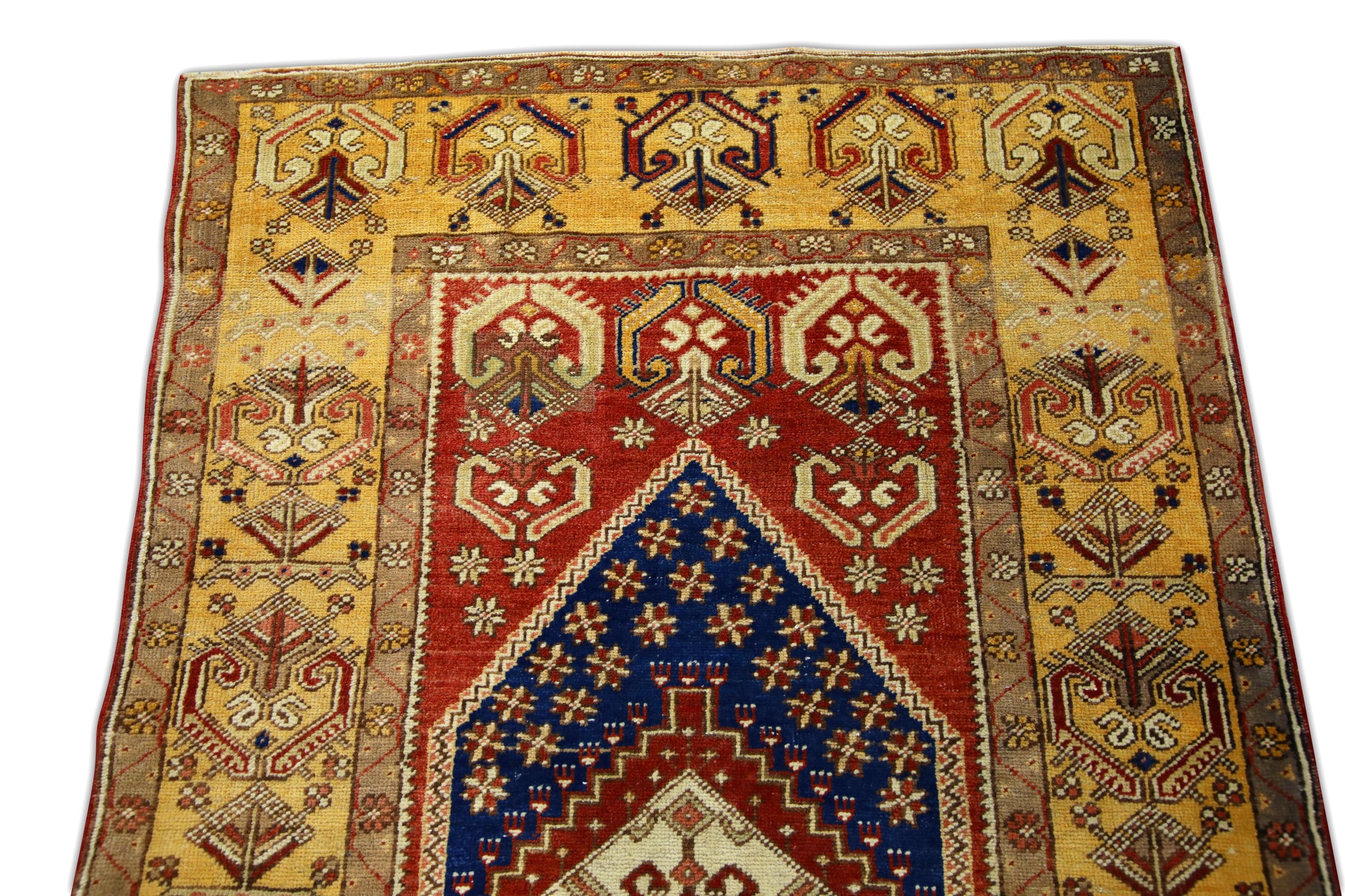 Turkish Vintage Anatolian Rug  3'7" x 6'5" #96