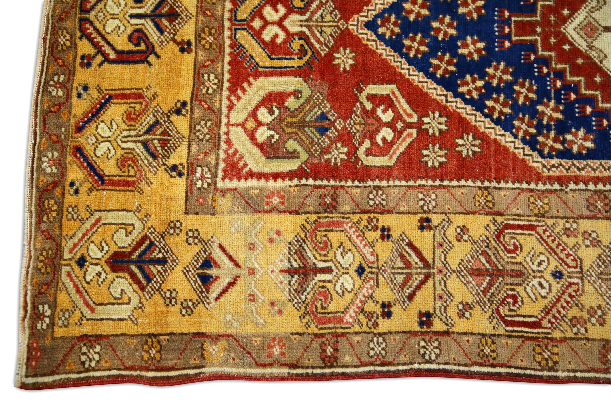 Turkish Vintage Anatolian Rug  3'7" x 6'5" #96