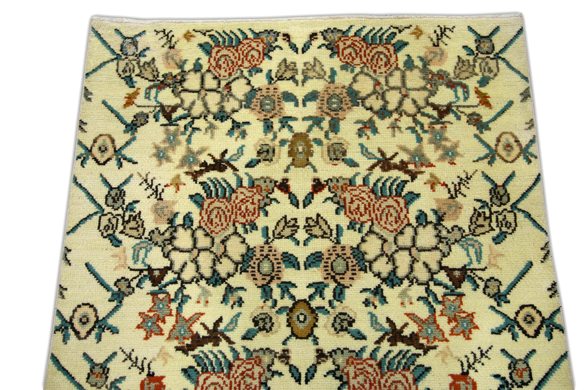 Turkish Vintage Anatolian Rug  3'3" x 7'6" #217