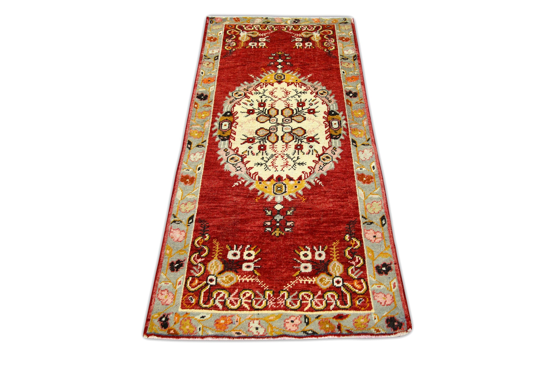 Turkish Vintage Anatolian Rug  2'10" x 6' #254