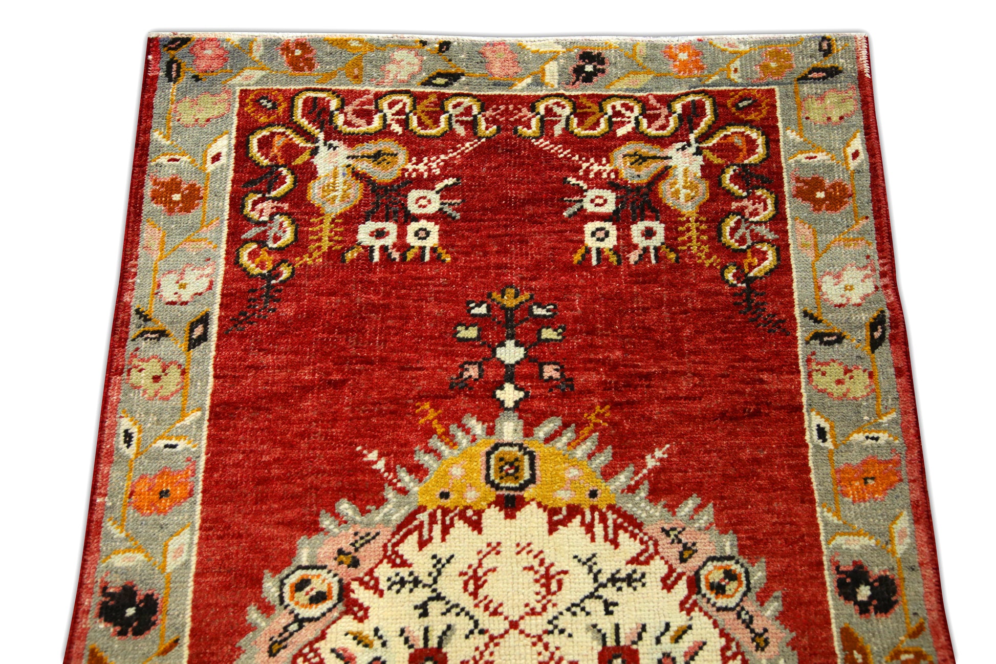 Turkish Vintage Anatolian Rug  2'10" x 6' #254