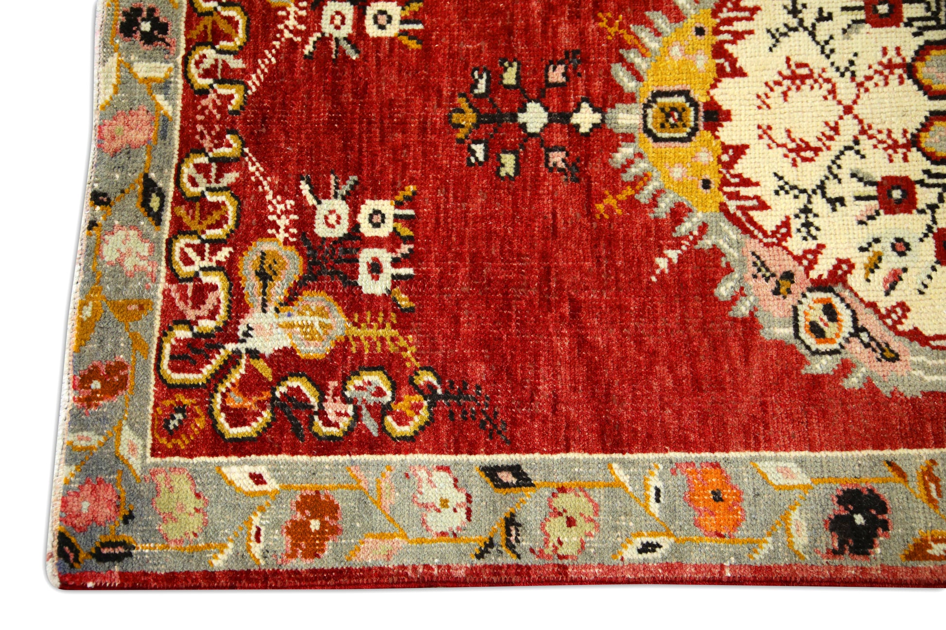Turkish Vintage Anatolian Rug  2'10" x 6' #254