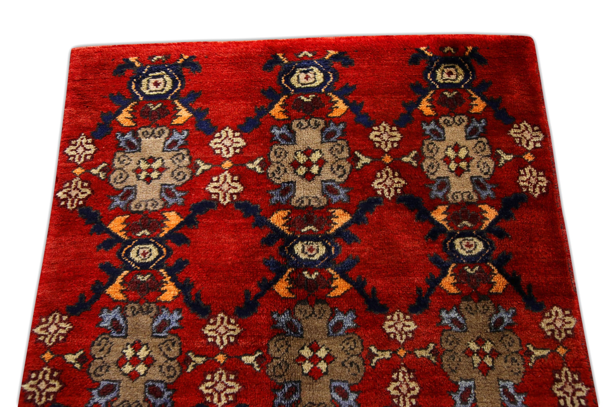 Turkish Vintage Anatolian Rug  3'9" x 6' #264