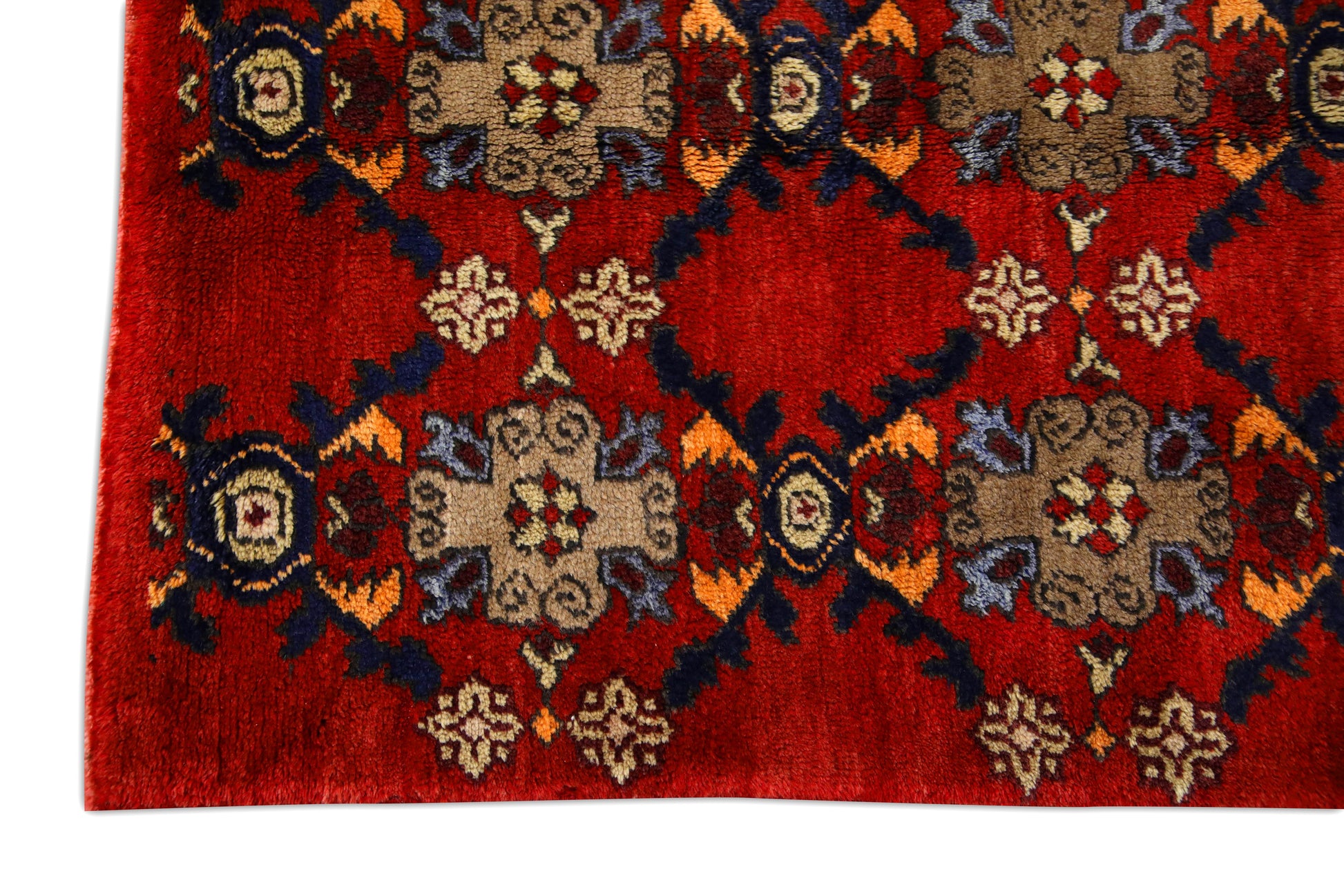 Turkish Vintage Anatolian Rug  3'9" x 6' #264