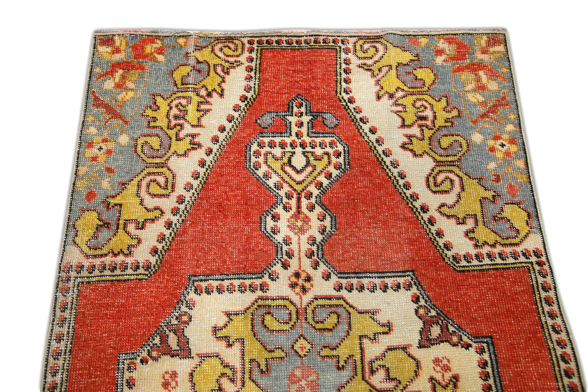 Turkish Vintage Anatolian Rug  3'6" x 7'3" #268