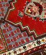 Turkish Vintage Anatolian Rug  3'9" x 5'9" #273