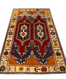 Turkish Vintage Anatolian Rug  3'9" x 6'7" #440