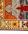 Turkish Vintage Anatolian Rug  3'9" x 6'7" #440