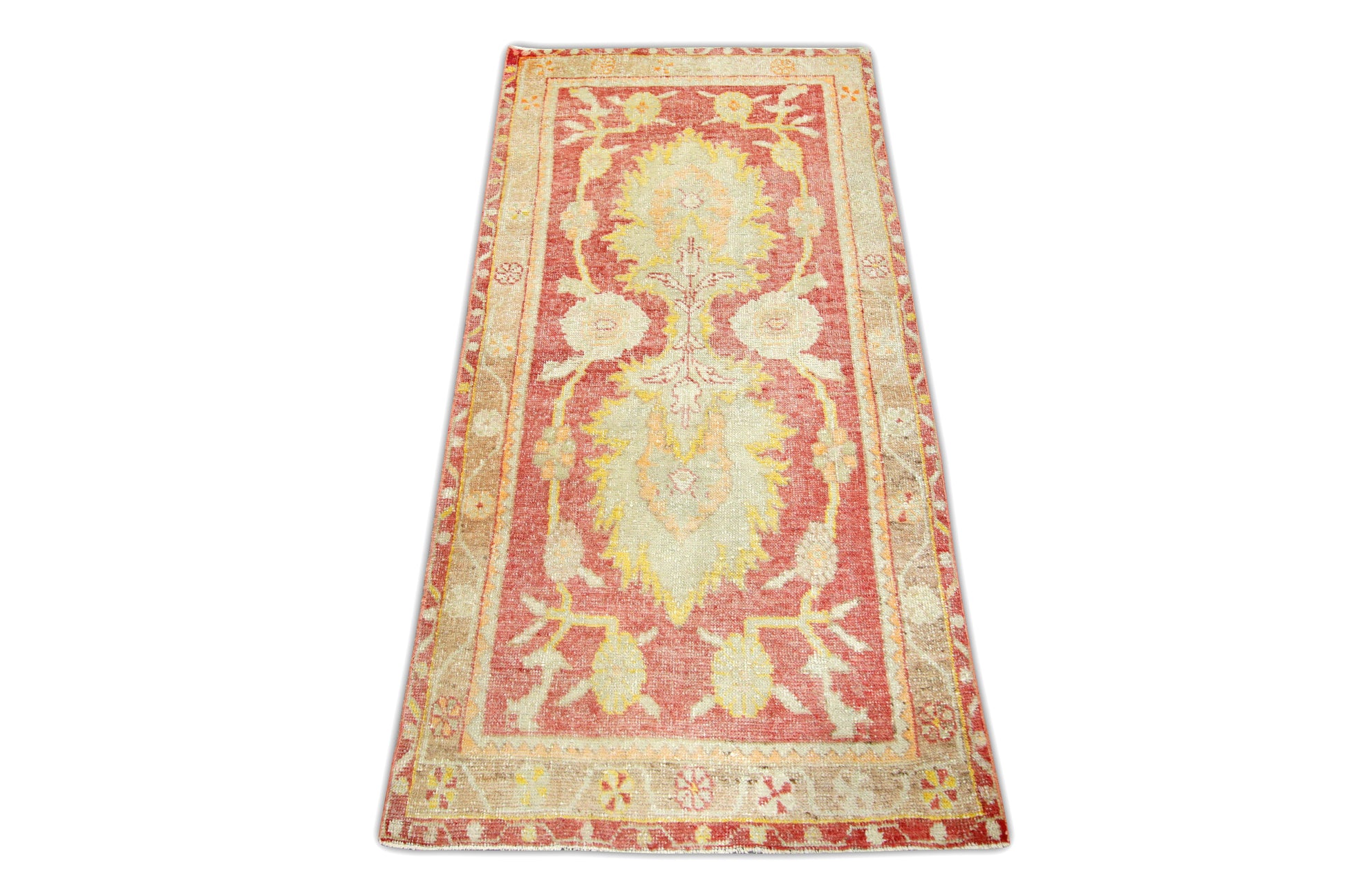 Turkish Vintage Anatolian Rug  2'7" x 5'3" #182