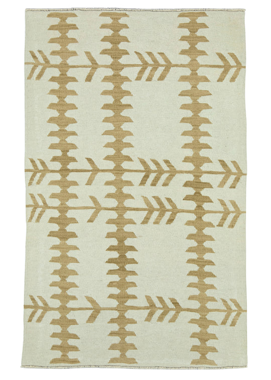 Turkish Kilim Oriental Handmade Flatweave 3' x 4'9" #18163