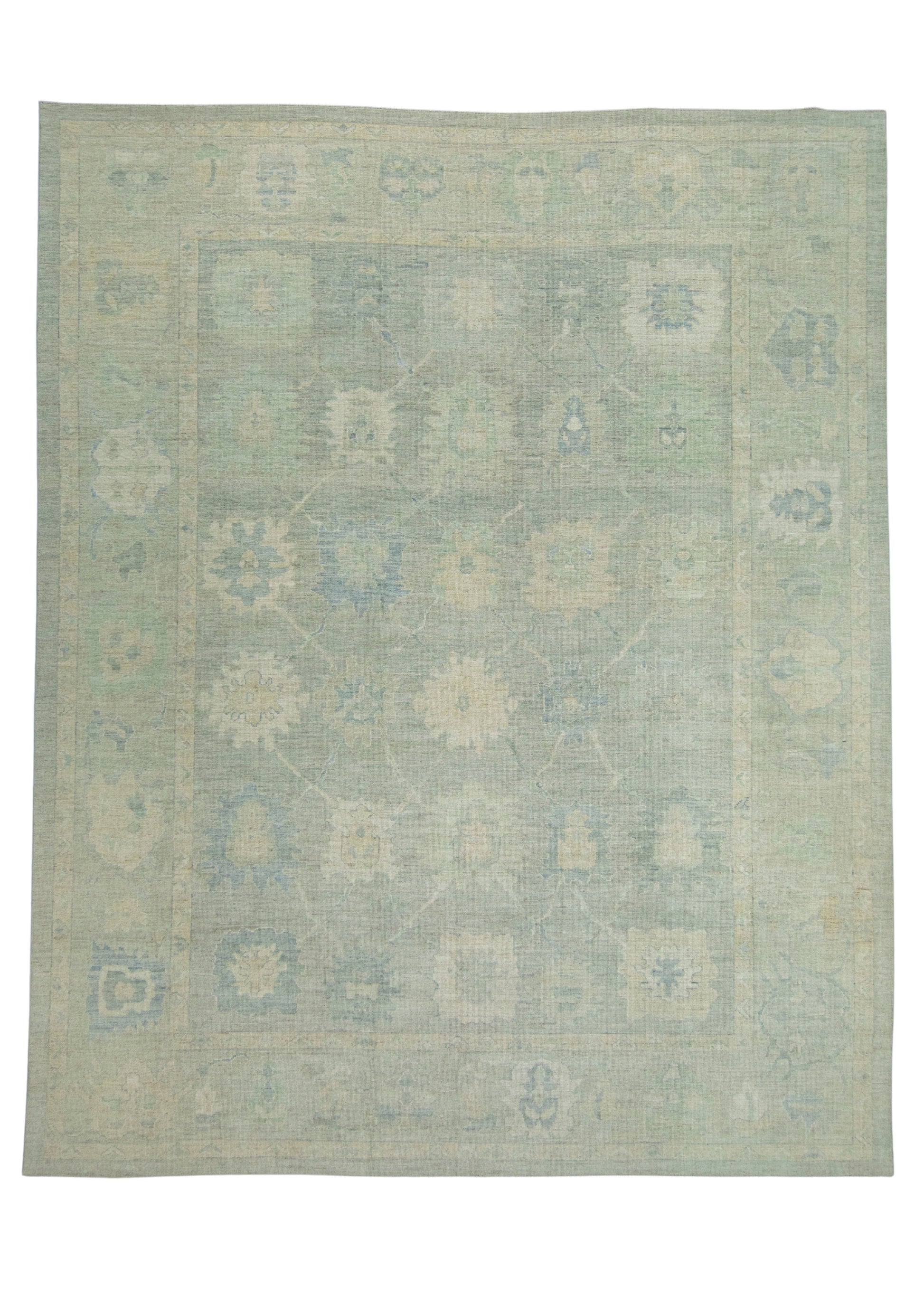 Turkish Oushak Rug 12'5" x 15'6" #18512