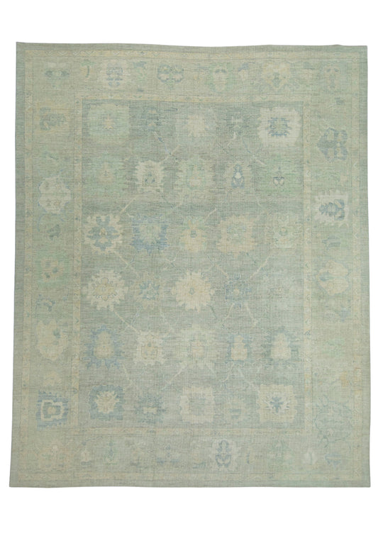 Turkish Oushak Rug 12'5" x 15'6" #18512