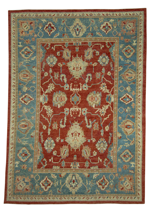 Turkish Oushak Rug 9'8" x 13'7" #18550