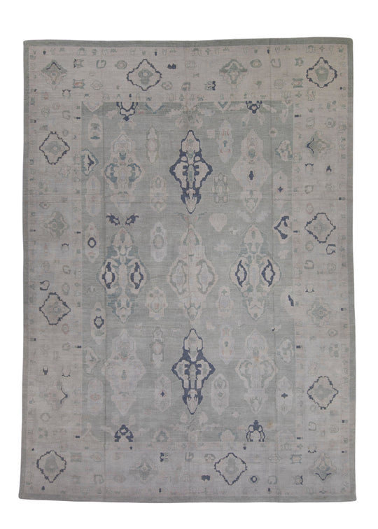 Turkish Oushak Rug 13'3" x 18'6" #16917