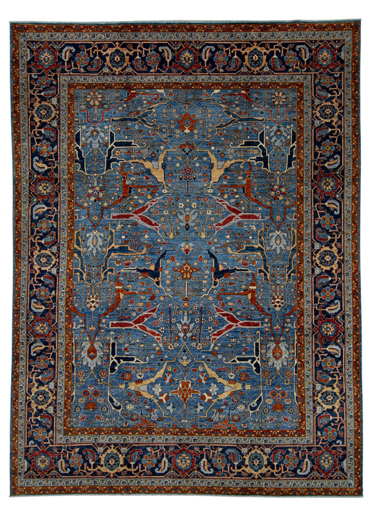 Oriental Handmade Rug 8'10" x 12' #17783