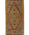 Turkish Mini Rug Oriental Hand Knotted Vintage Rug 1'7" x 3'3" #21229