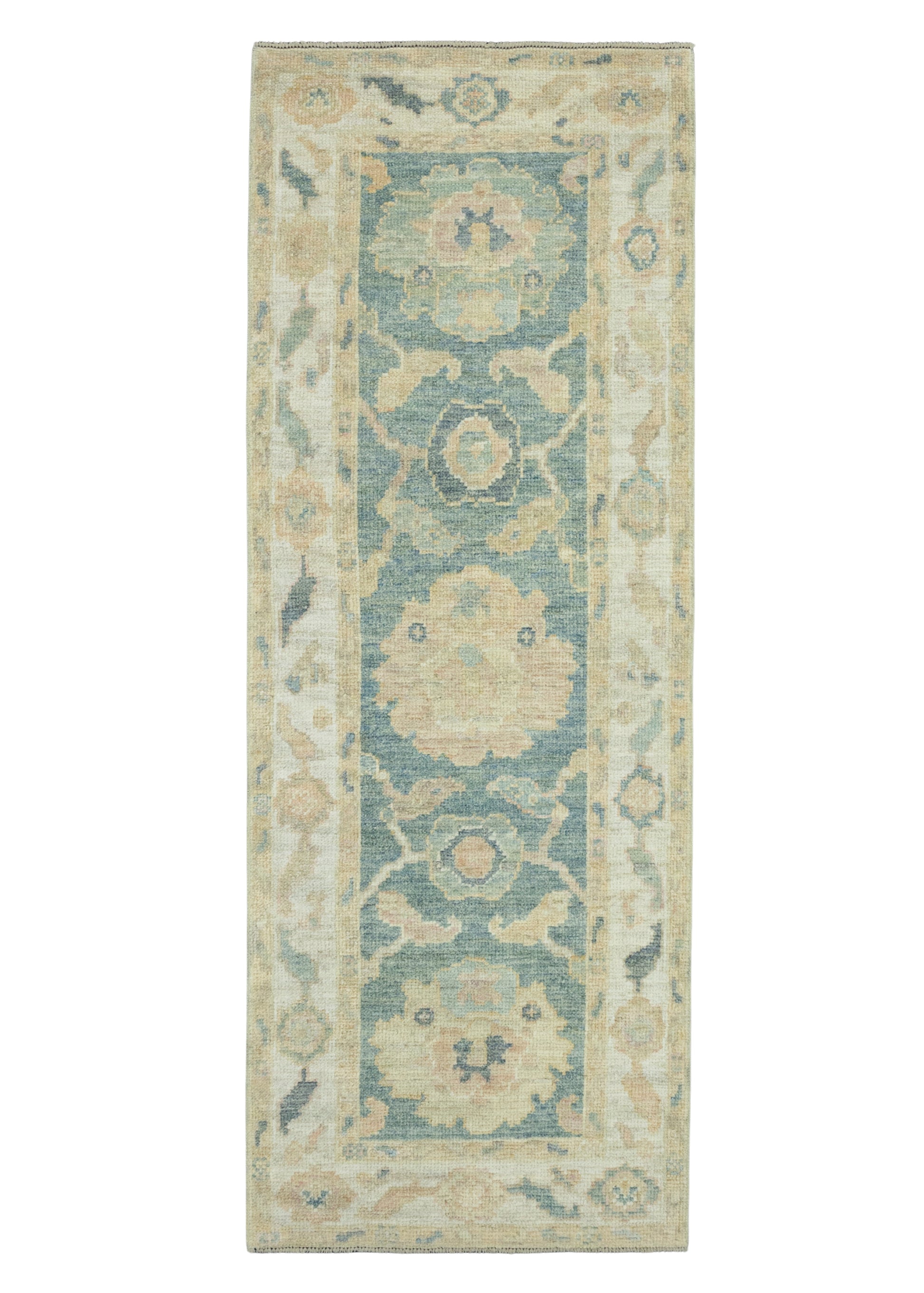 Turkish Oushak Runner Rug 2'3" x 6'7" #17513