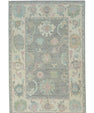 Turkish Oushak Rug 4' x 6' #17873