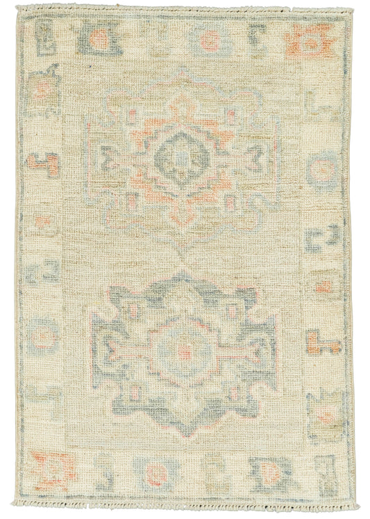 Oushak Rug 2'1" x 3'0" #23621