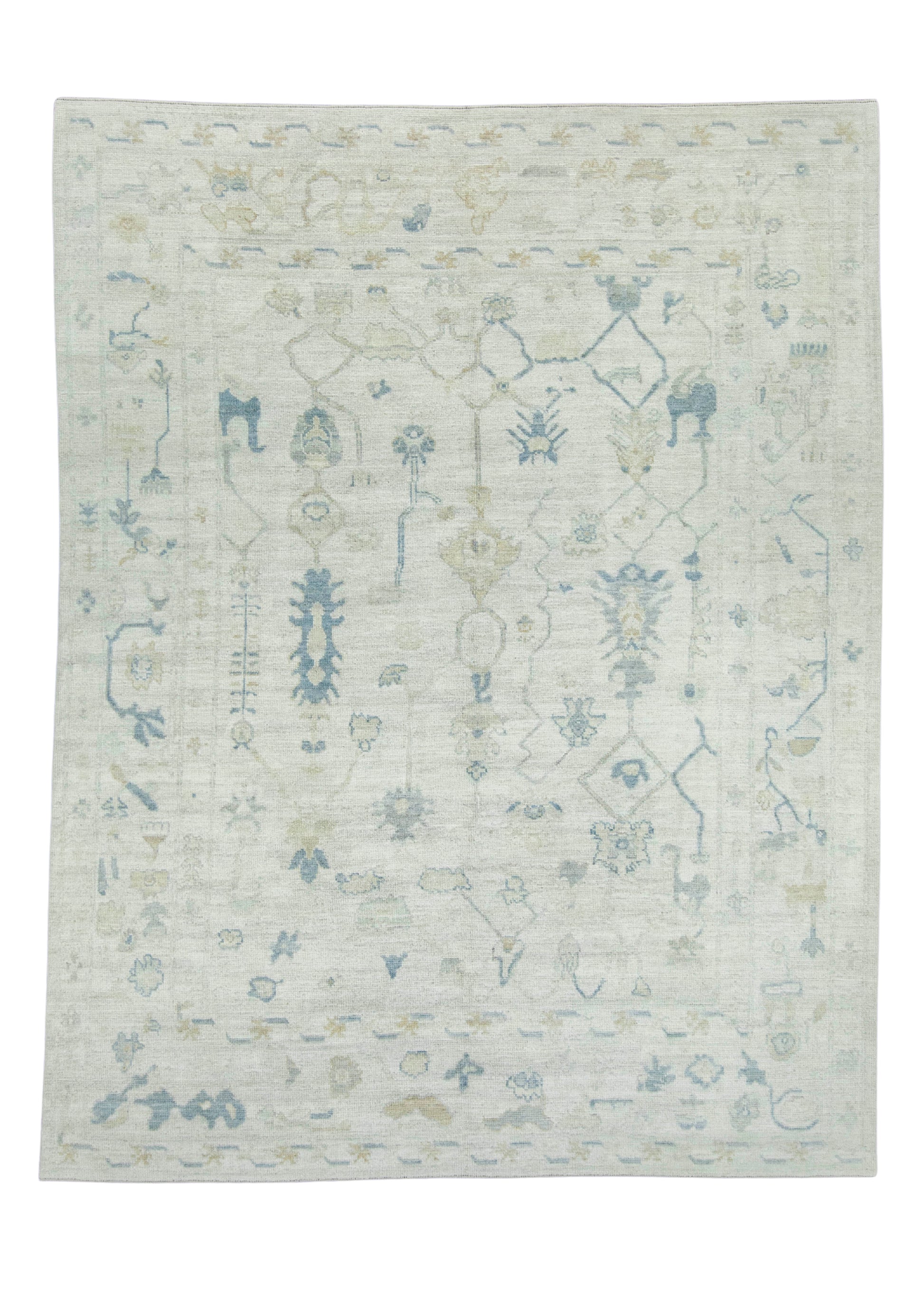 Turkish Oushak Rug 7'11" x 10'3" #18693