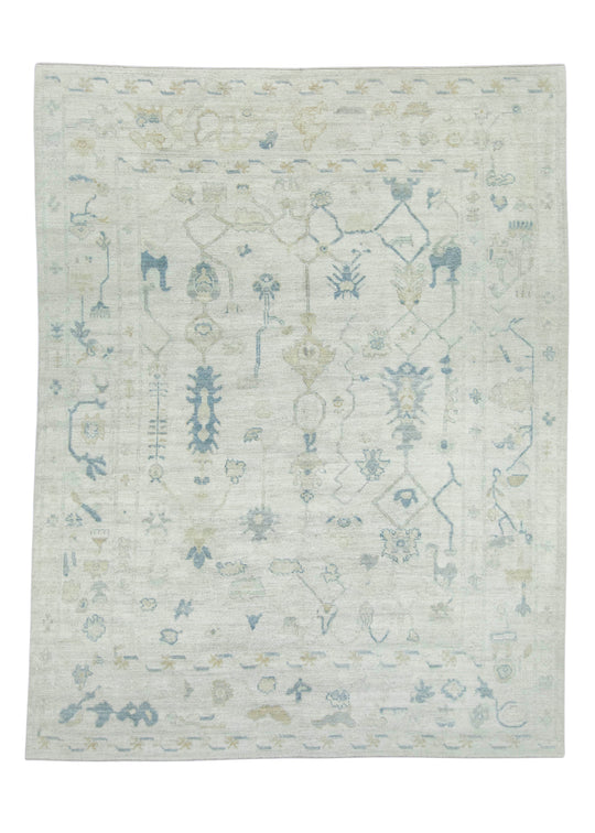 Turkish Oushak Rug 7'11" x 10'3" #18693