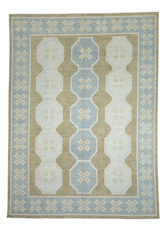 Turkish Oushak Rug 10'2" x 13'11" #17013