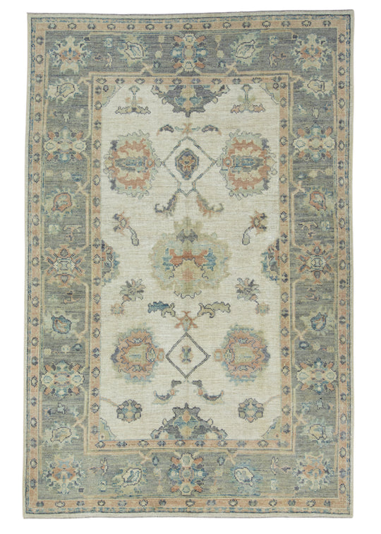 Turkish Oushak Rug 6' x 9' #17900