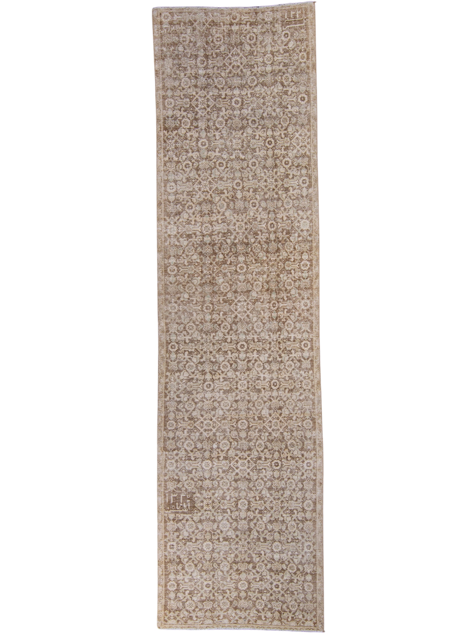 Turkish Vintage Anatolian Runner Rug 3'2" x 12'1" #16910