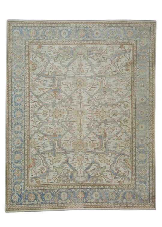 Oriental Hand Knotted Rug 11'8" x 14'9" #17450