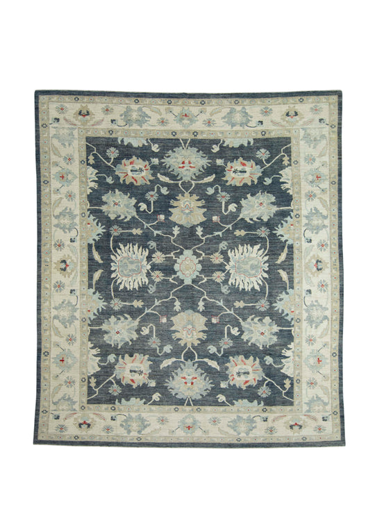 Oushak Rug 12'1" x 13'11" #17650