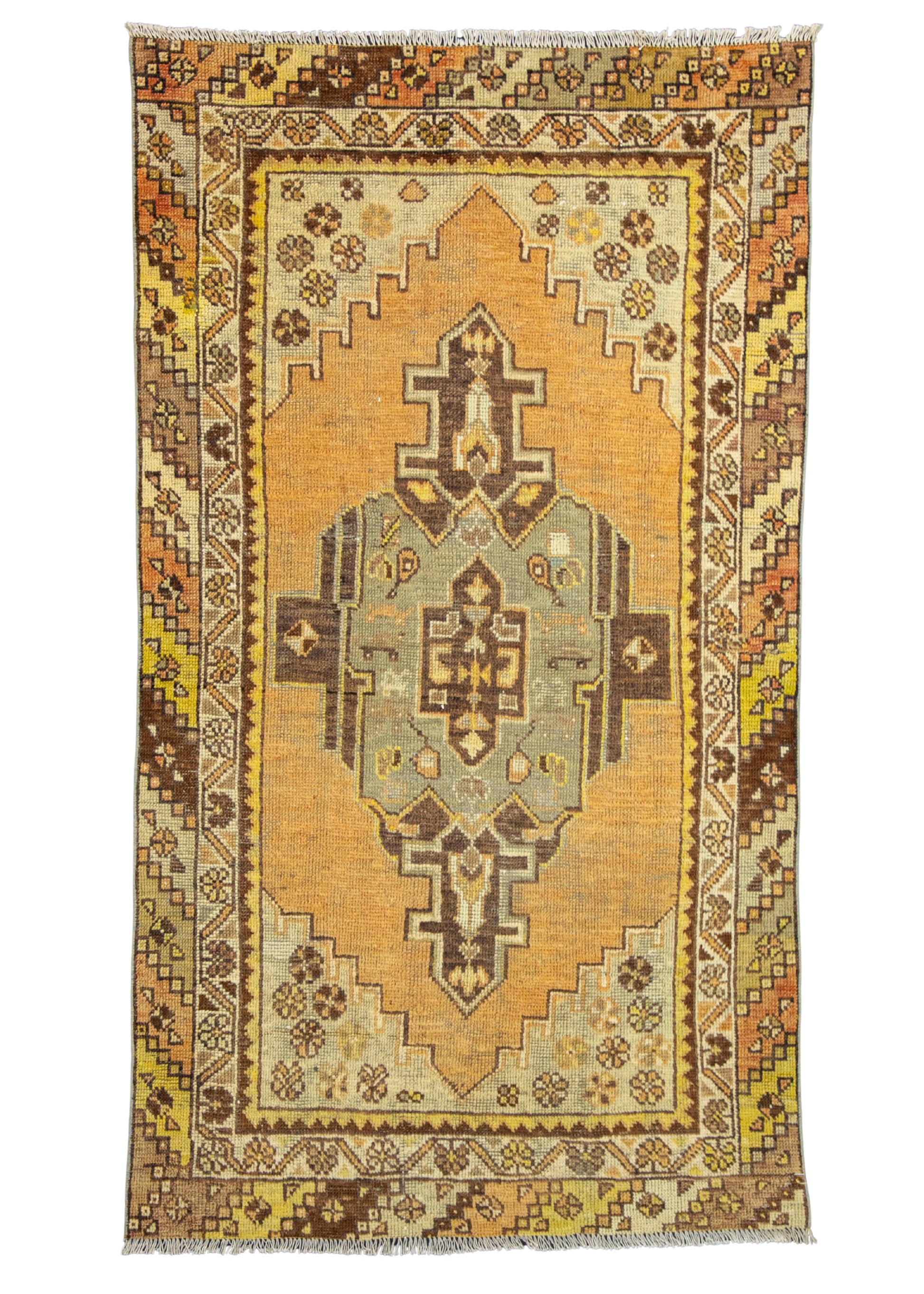 Turkish Vintage Rug 3'3" x 5'10" #19811