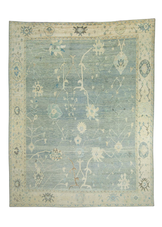Turkish Oushak Rug 12'3" x 15'7" #18590