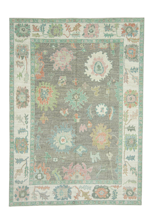 Turkish Oushak Rug 8'11" x 12'5" #17336