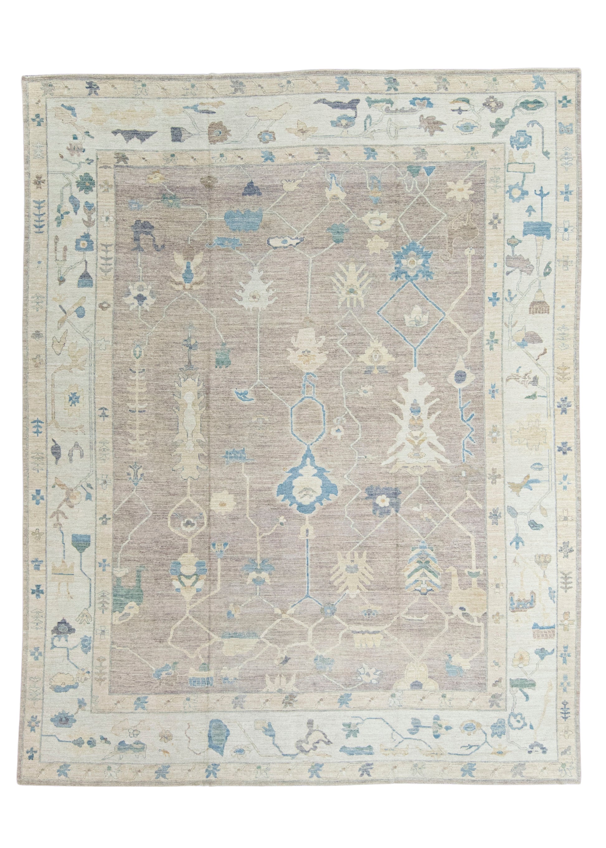 Turkish Oushak Antique Look Rug 12' x 15'4" #21304