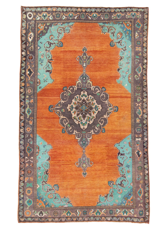 Turkish Vintage Rug 5'9" x 9'7" #17705