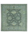Turkish Oushak Rug 9'11" x 10'1" #19175