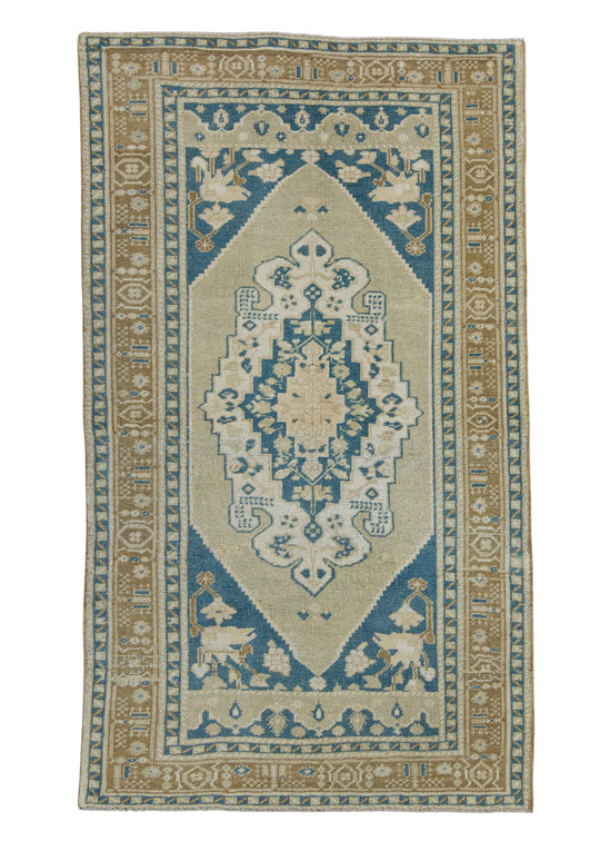 Turkish Anatolian Rug 3'7" x 6'3" #17634