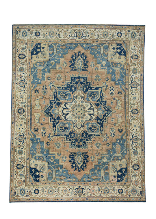 Oriental Hand Knotted Rug 9' x 11'9" #17434