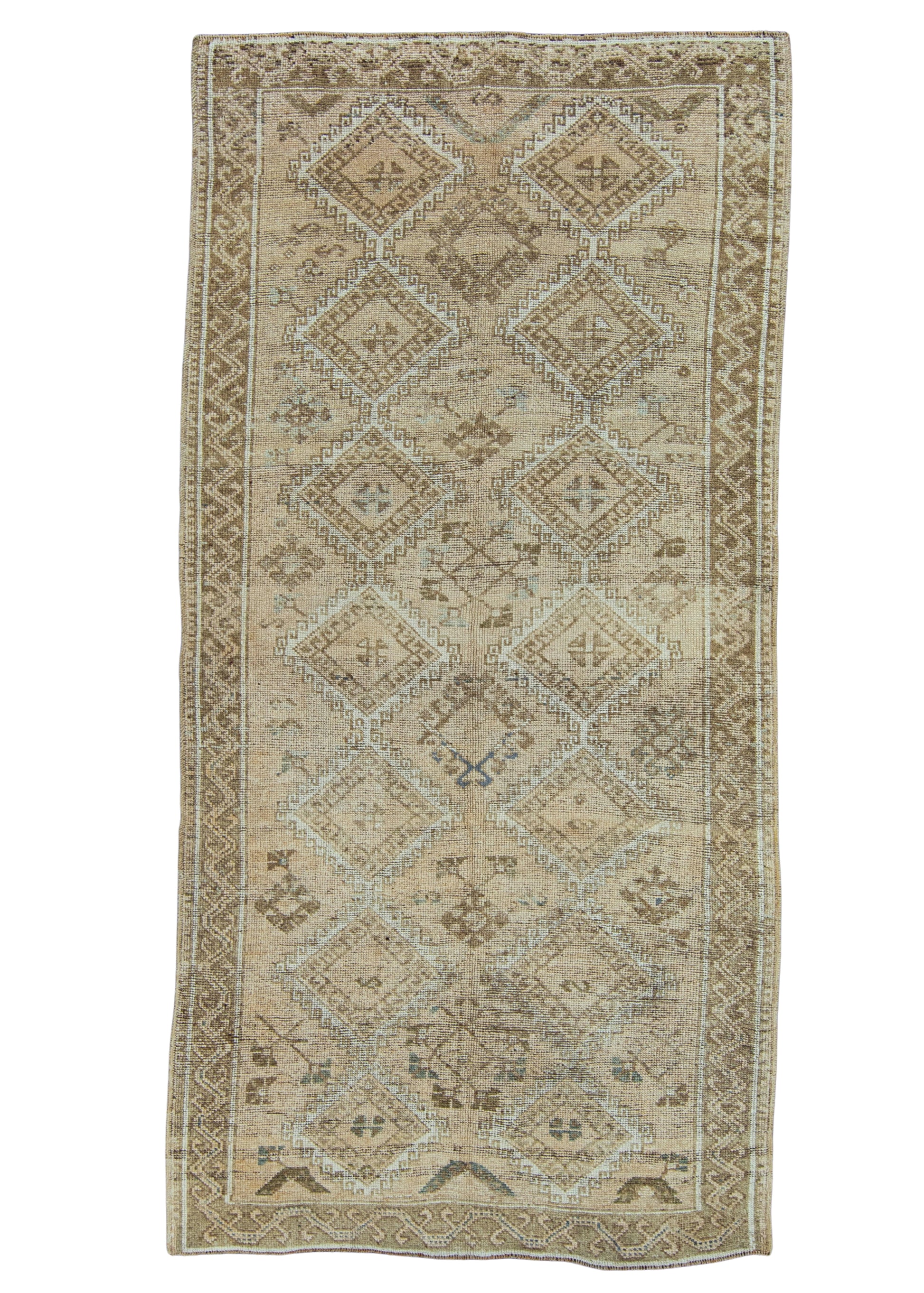 Turkish Vintage Rug 5'1" x 10'5" #20778