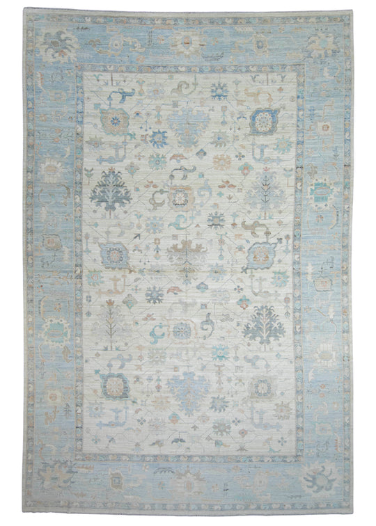 Oushak Rug 12'4" x 18'9" #17173