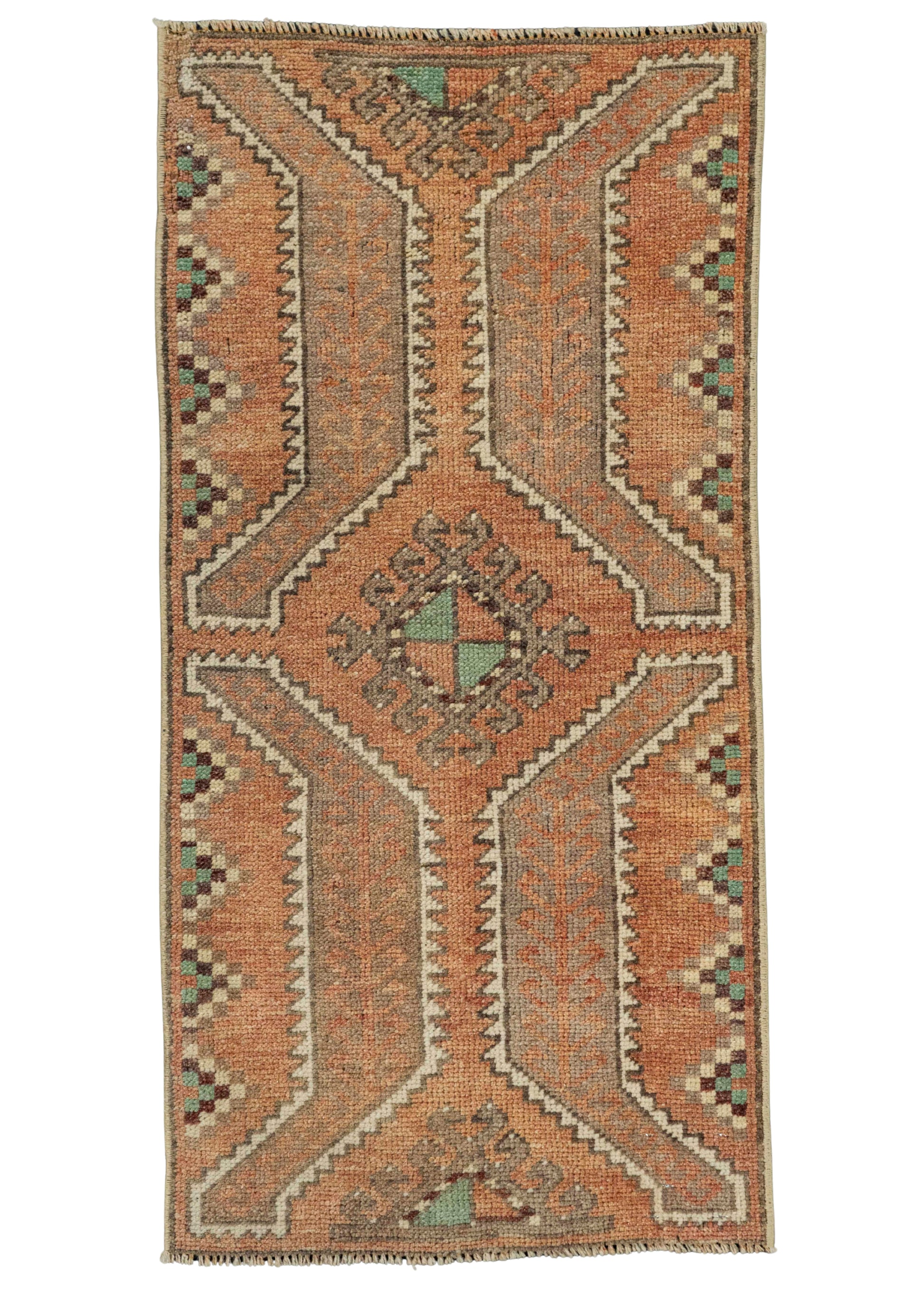 Turkish Yastik Rug  1'6" x  3'0" #22580