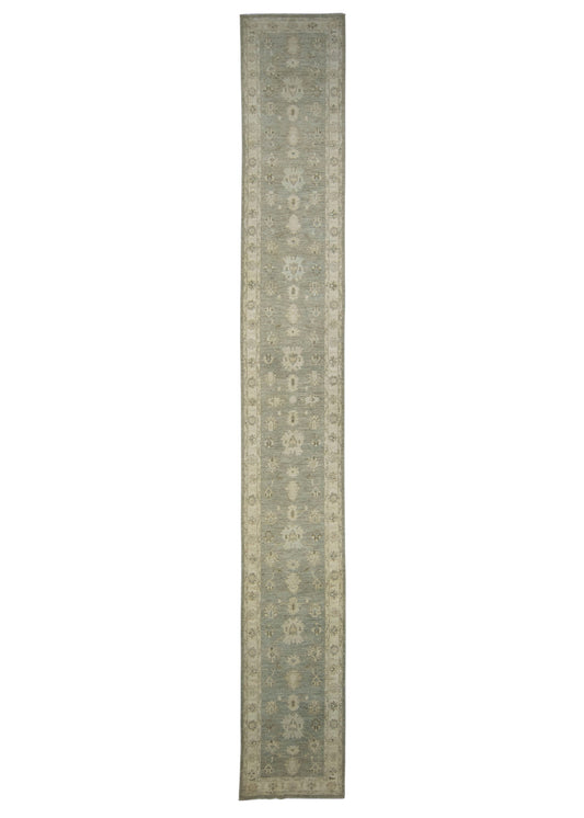 Oushak Runner Rug 3'1'' x 23'3'' #24960