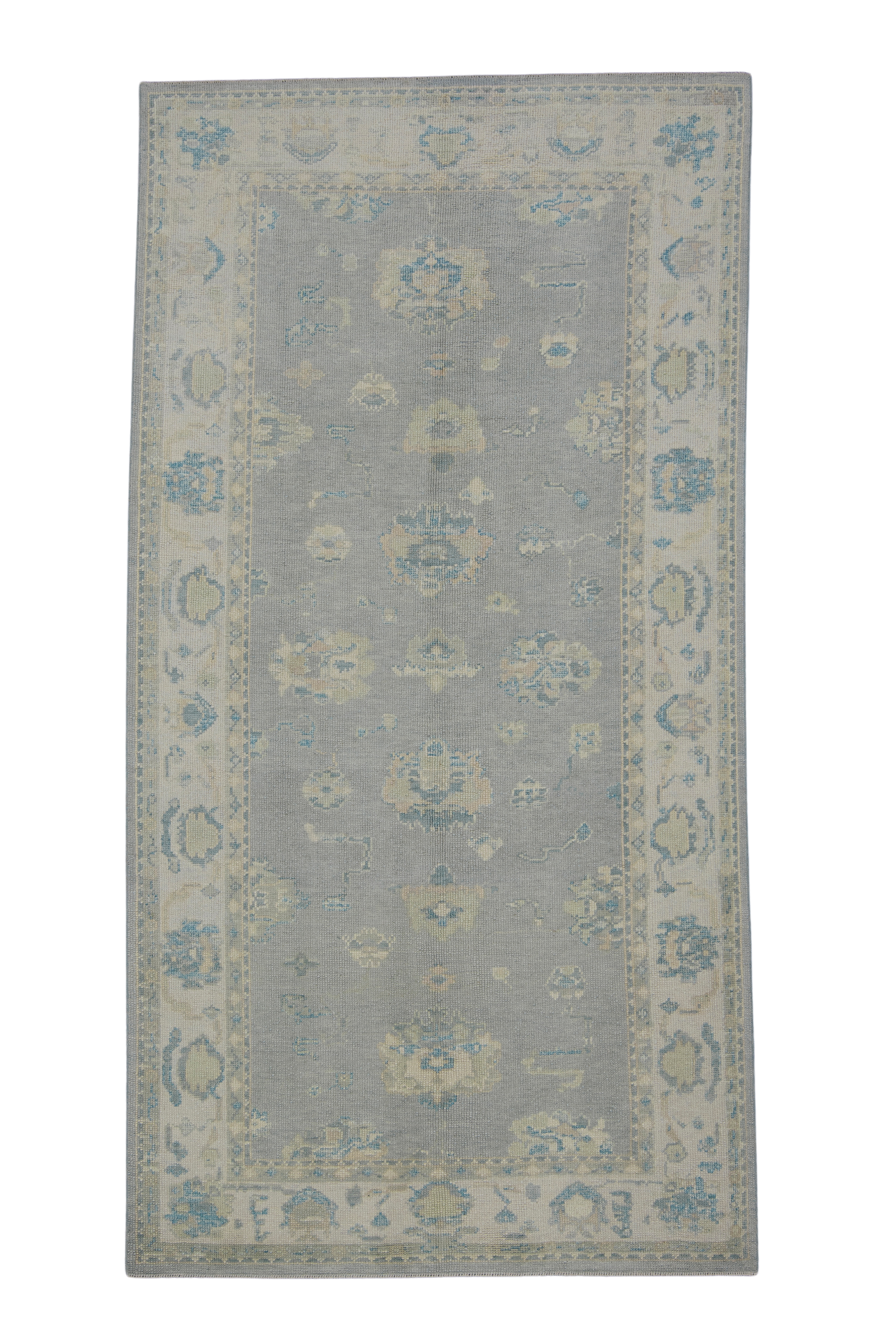 Turkish Oushak Rug 5'1" x 9'10" #11901