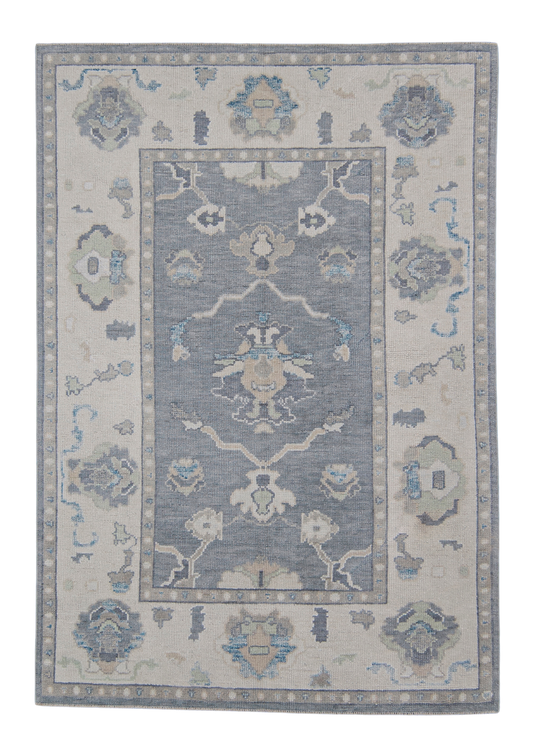 Turkish Oushak Rug 4'10" x 7' #12184