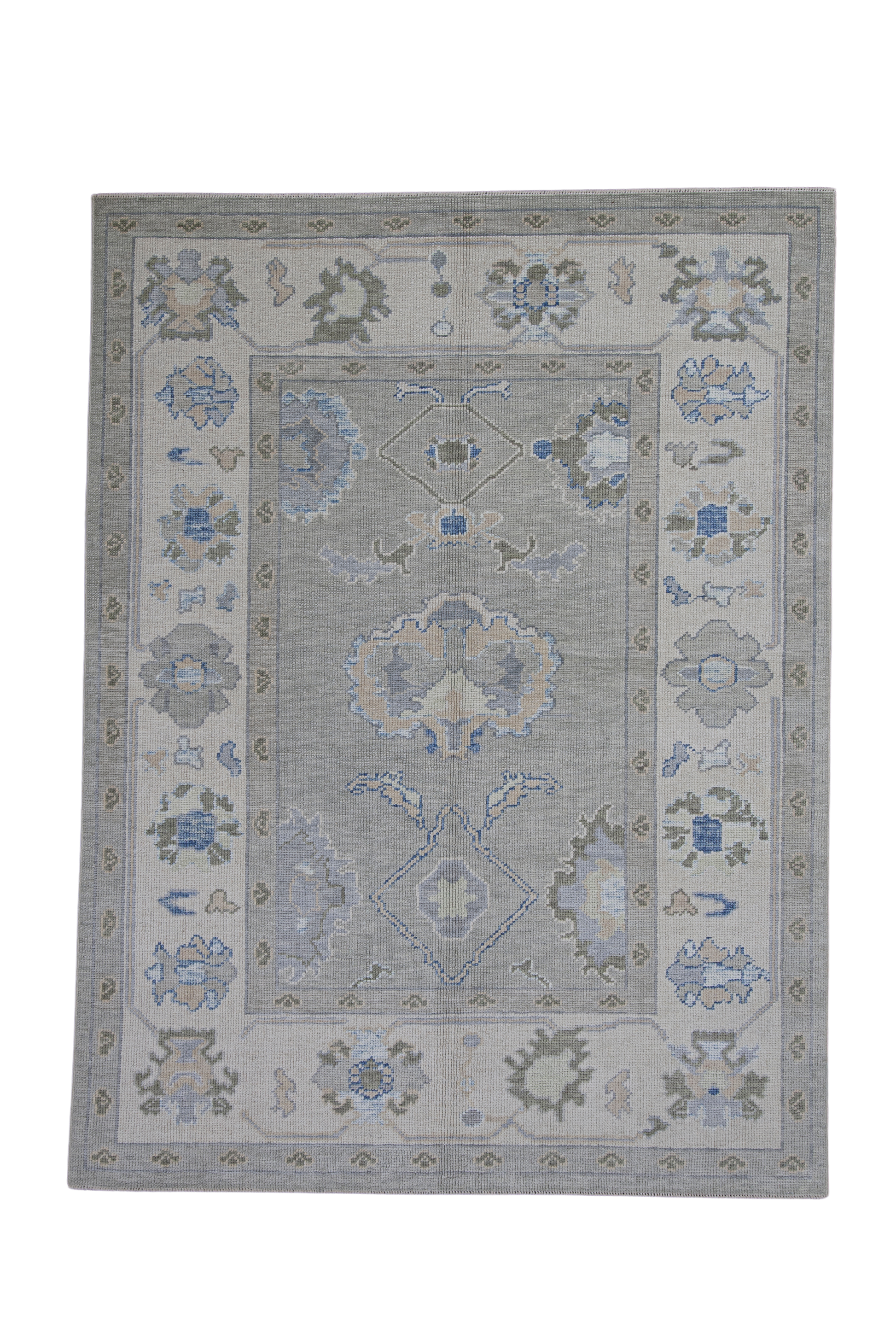 Turkish Oushak Rug 5'3" x 7' #11817